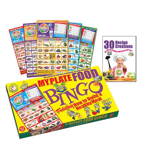 Food Bingo game for kids - Smart Picks