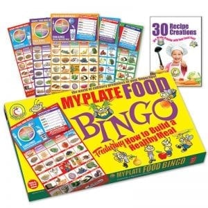 MyPlate Food Bingo - Healthy Food Choice Game for Kids