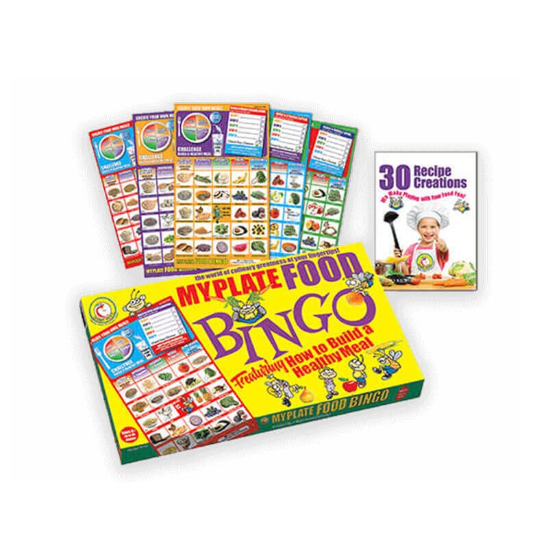 MyPlate Food Bingo - Healthy Food Choice Game for Kids