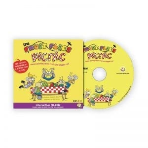 The Fruit Flies Picnic - Interactive CD for Children - Healthy Food Choices